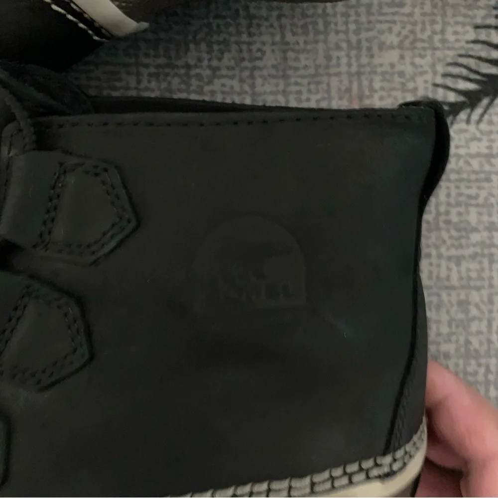 Sorel Out And About Black Duck Waterproof Ankle boots